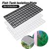 Durable 30x15/30x30cm Fish Tank Isolation Plate Detachable Spliceable Hollow Grid Divider Plate Bottom Filter Plate for Aquarium