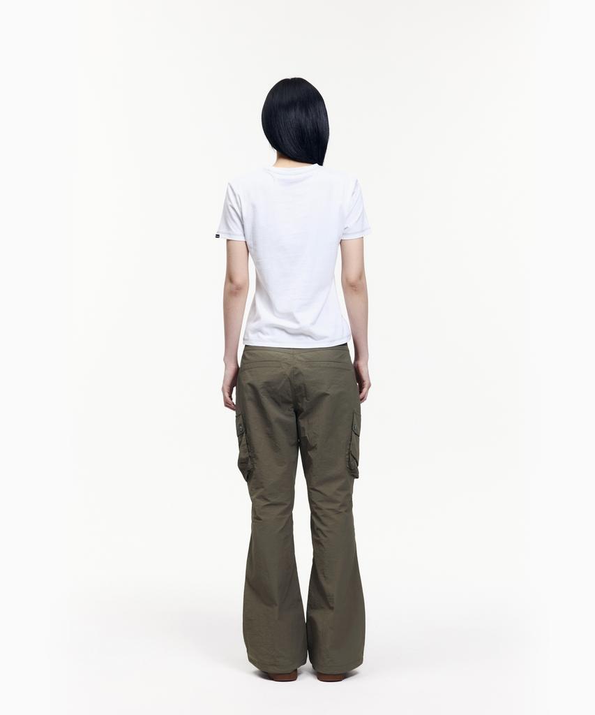 AAKAM Flare Ripstop Cargo Pants (Khaki)