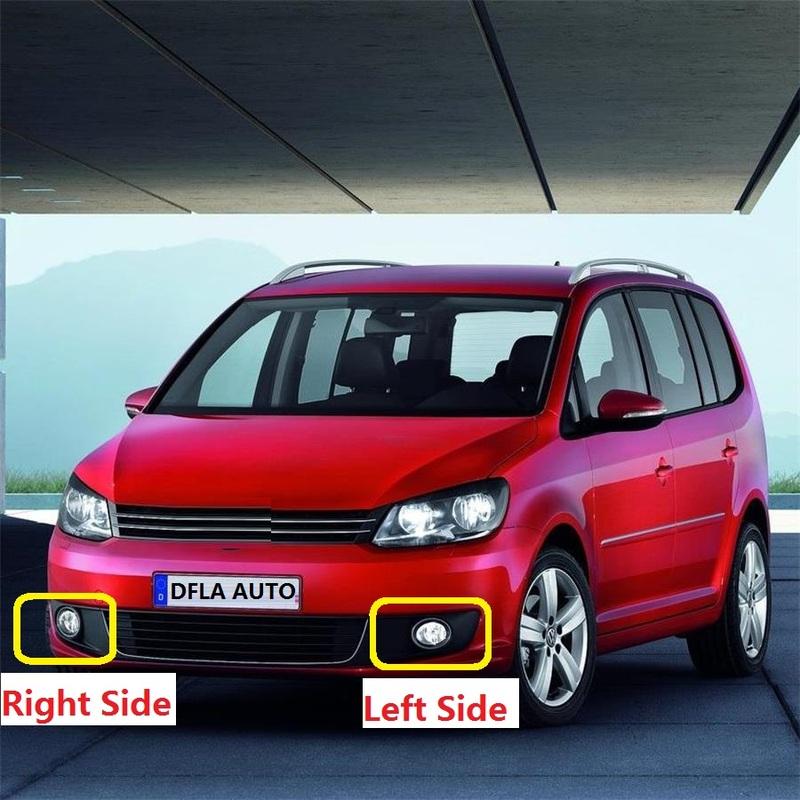 2Pcs Car Light For VW Touran MK2 2011 2012 2013 2014 2015 Car-Styling Front Fog Light Fog Lamp With Convex Lens