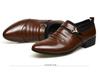 Aofu 2266 Men's Pointed Toe Slip-On Leather Formal Shoes
