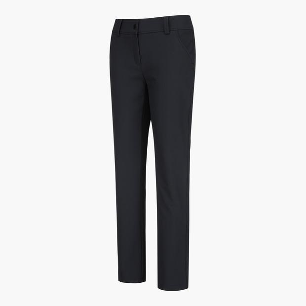 LECOQ GOLF Women'S Slim Straight Pants With Back Band Logo Point (Go322Lpt91)