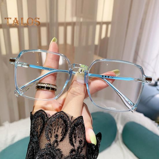 

Очки с блокировкой синего света, унисекс, большая оправа, четкий обзор, прочный шарнир, прозрачные с полями, защита глаз, прозрачные очки с синим светом, очки, очки