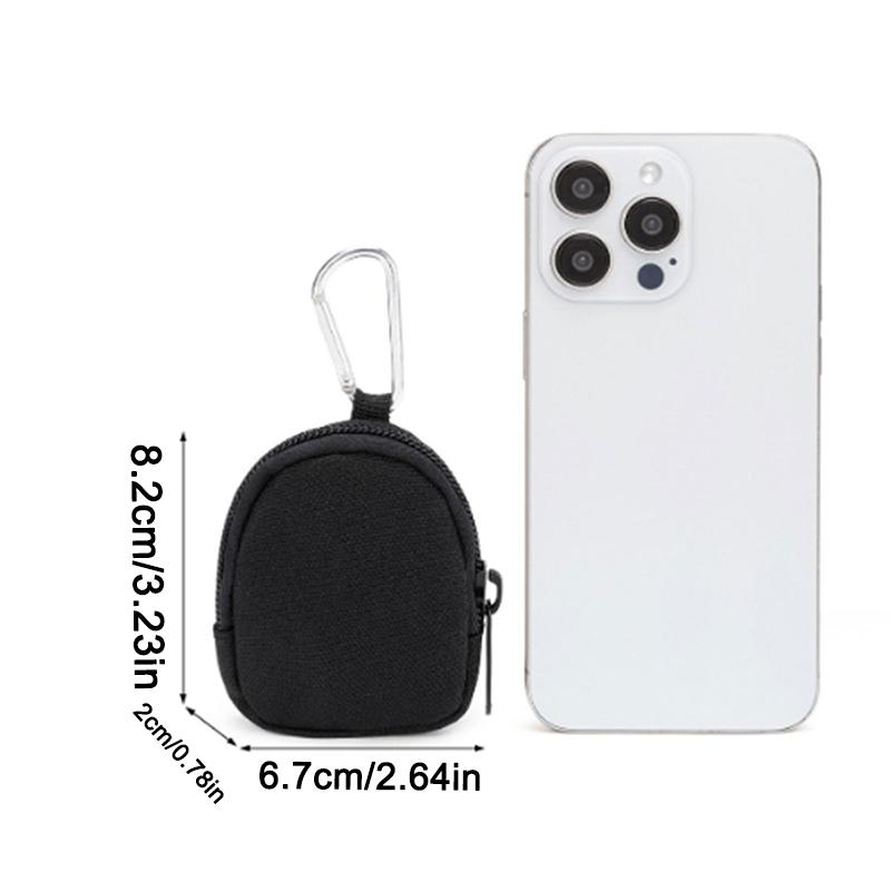 1/2/3PC Tactical Pouch Key Wallet Holder Men Outdoor Portable Key Bag Coin Purses Bag Keychain Zipper Pocket Outdoor Key Bag