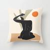 Creative Illustration Printed Decorative Pillowcases Living Room Office Ornaments Home Pillowcases