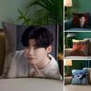 Lee J-Jong Suk Pillow Case Sofa and Living Room Decorative Cushion Covers Dust-proof and Mite-proof Invisible Zipper