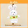 Plüsch-Hasen-Schlüsselanhänger mit Karotten-Design für Kinder- und Teenager-Geschenke