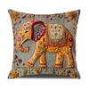 Retro Animal Print Pillow Cover, Home Living Room Sofa Pillowcase, Cushion