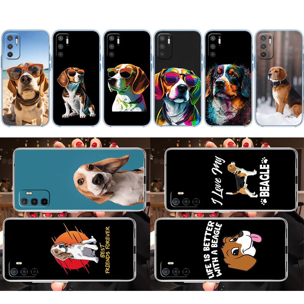 LO14 Beagle Dog Phone Case for Motorola Moto G10 G20 G30 G31 G32 G34 G35 G41 G42 G50 G51 G52 G55 G60 G60S G62 G71 G72 G75