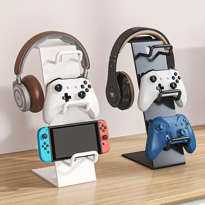 Veelzijdige Gaming Controller Hoofdtelefoonstandaard Ruimtebesparende Organizer voor PS5,PS4,Xbox, voor Switch Ideaal voor Studentenhuizen, Slaapkamers, Scholen, Woonkamers