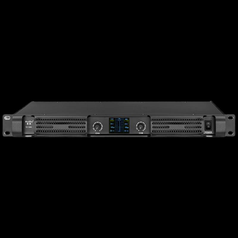 HuiDu Professional 1U Class D Digital Power Amplifier (CN Version)