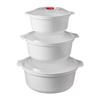 Microwave-Safe Steamer Bowl with Lid for Rice and Lunches