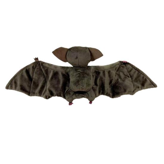 Soft Bat Animal Plush Toy, Realistic Bat Design Doll with Fluffy Wings, Breathable Fabric Plush Animal Toy for Kids And Adults