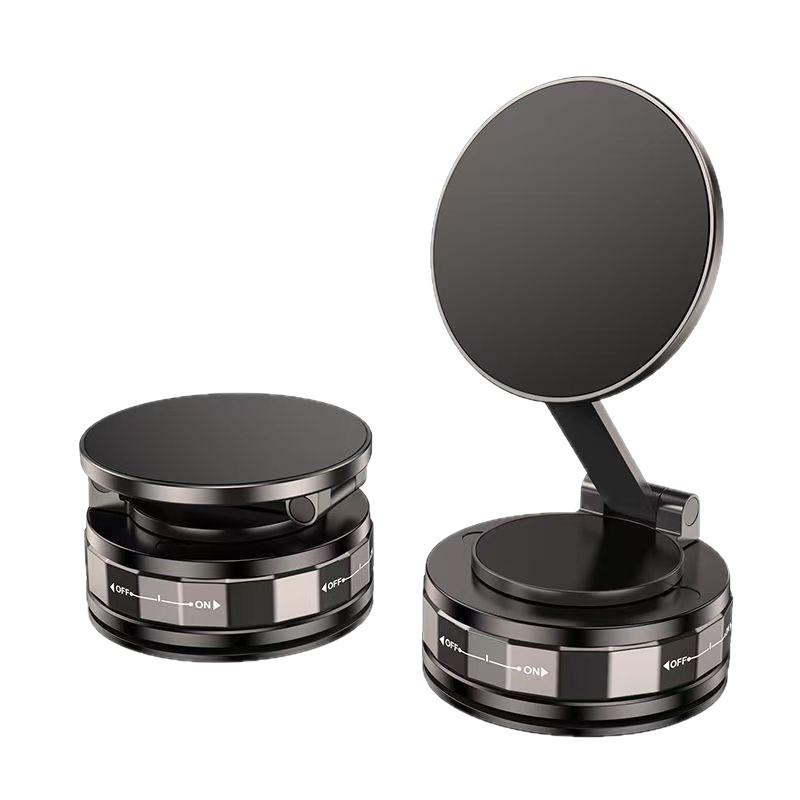 Universal Rotatable Foldable Magnetic Car Phone Mount for Dashboard and Center Console
