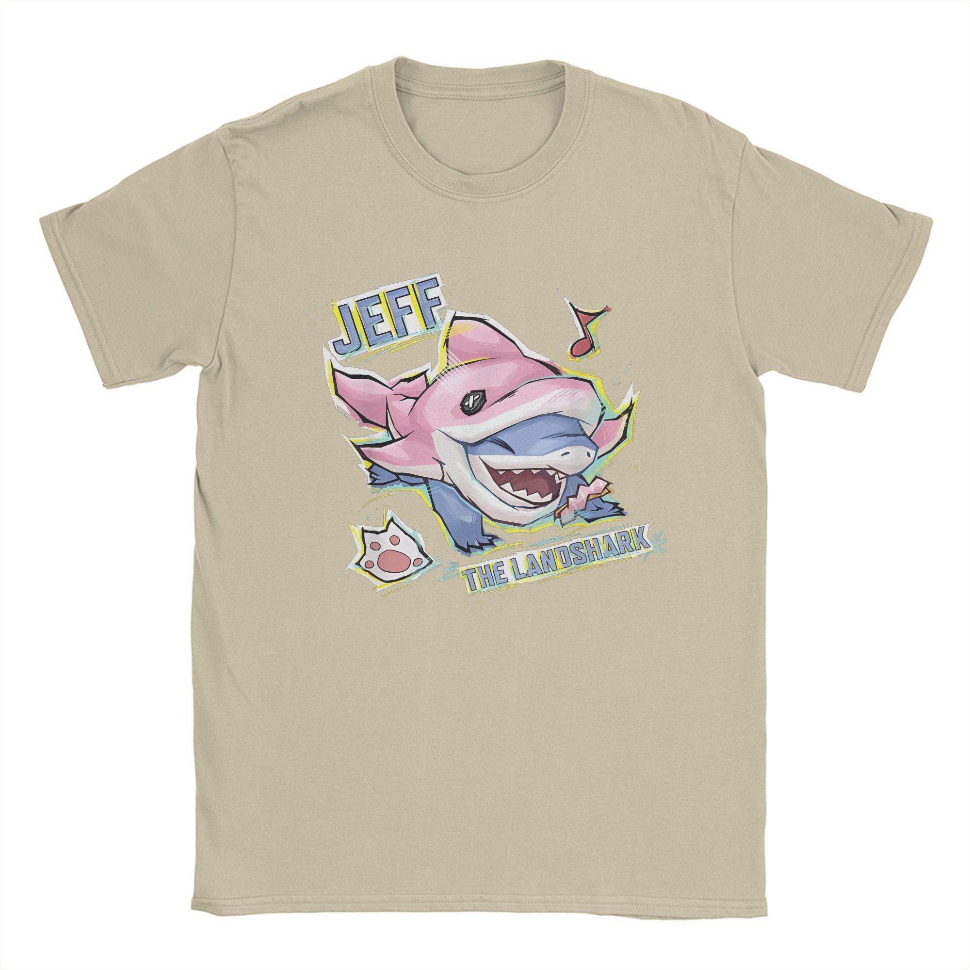 Мужская футболка Marvel-Rivals PVP Джефф Акула-Землерой Новинка Хлопковые футболки Инкognito Кожа Дельфина Футболка Одежда С Графическим Принтом S