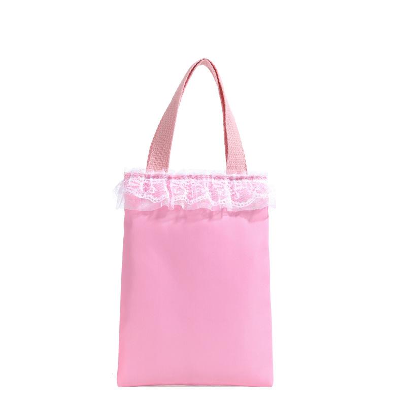 

Color Playful Candy Toddler Handbag With Stylish Lace And Comfortable Polyester Lining рожевий