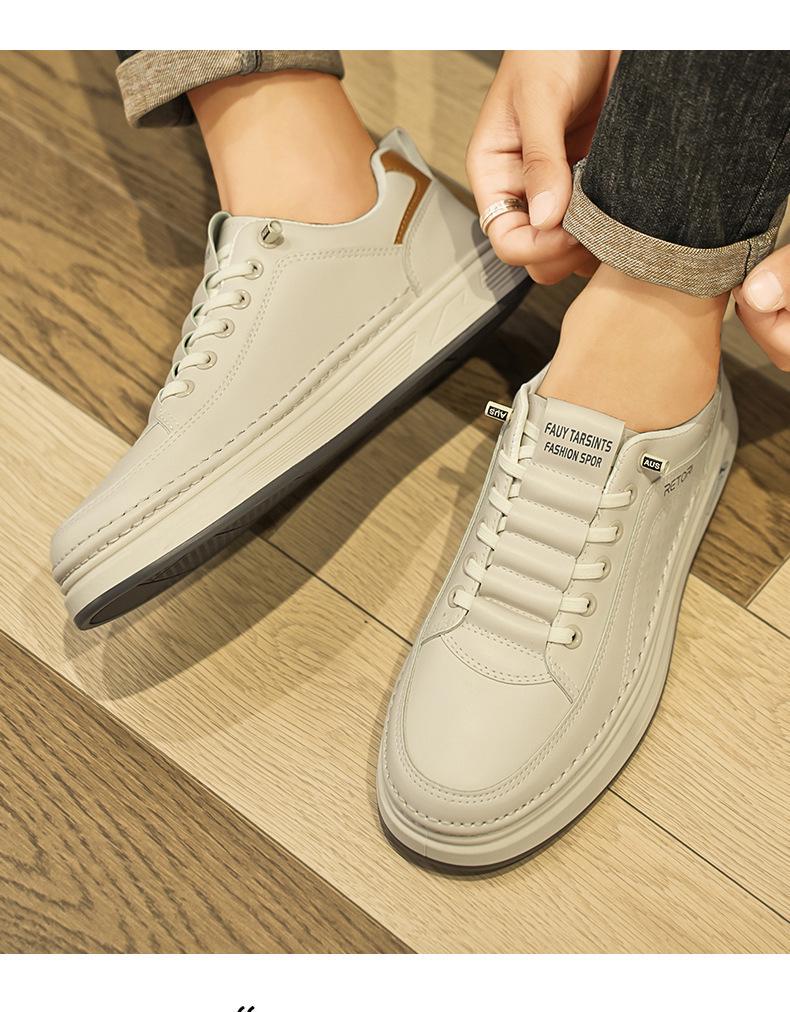 2025 Men's Lightweight Breathable Non-Slip Casual Skate Shoes - Wear-Resistant Fashion for Autumn/Winter Outdoor Sports.