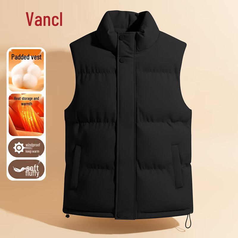 

VANCL Men s Thickened Stand Collar Padded Vest L