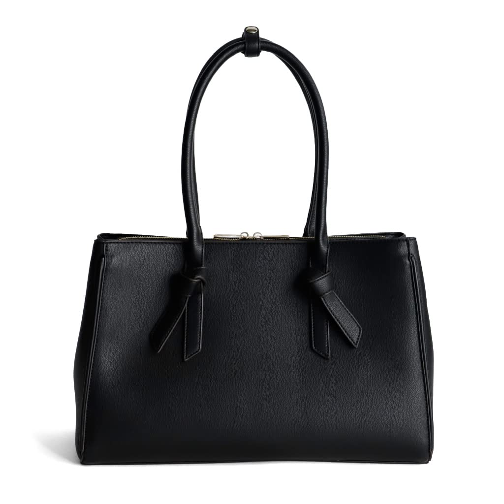 

Vita Felice Ribbon Handle Shoulder Tote for Women [VITAFELICE] 2-way vinb-p16061 (Black) чёрный