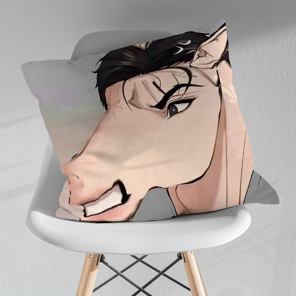 Comics JJoo JJaekyung Various Sizes Square Pillow Case For Car Home Bedchamber Decor Birthday Gift