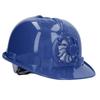 Hard Hat with Solar Fan Plastic Ventilated Safety Helmet Breathable Hard Cap with Removable Lining