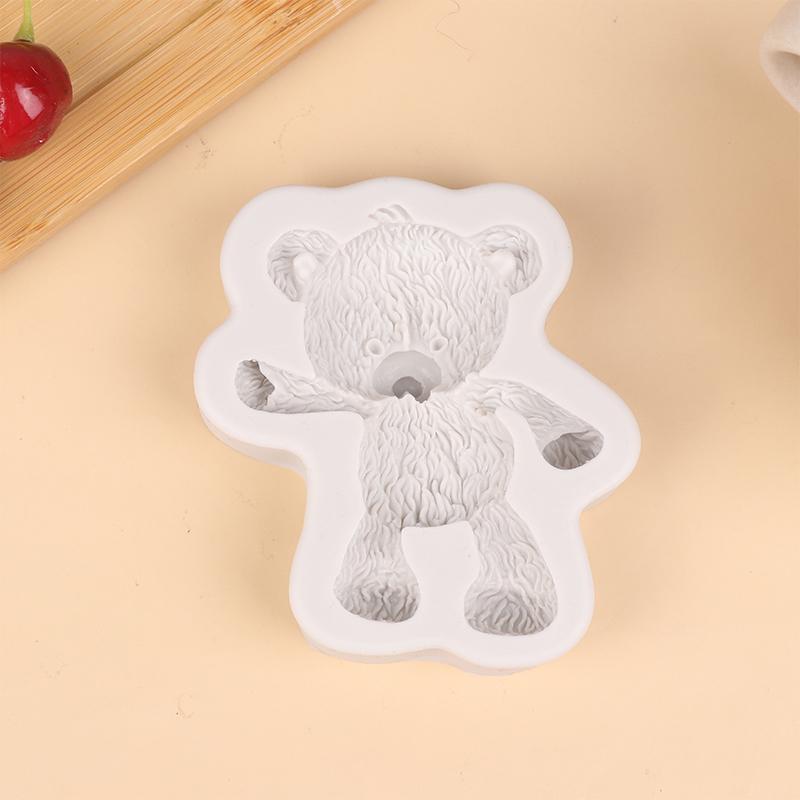 3D Bear Silicone Mold Fondant Chocolate Candy Jelly Mould Diy Clay Model Cake Decorating Tools Kitchen Accessories Bakeware