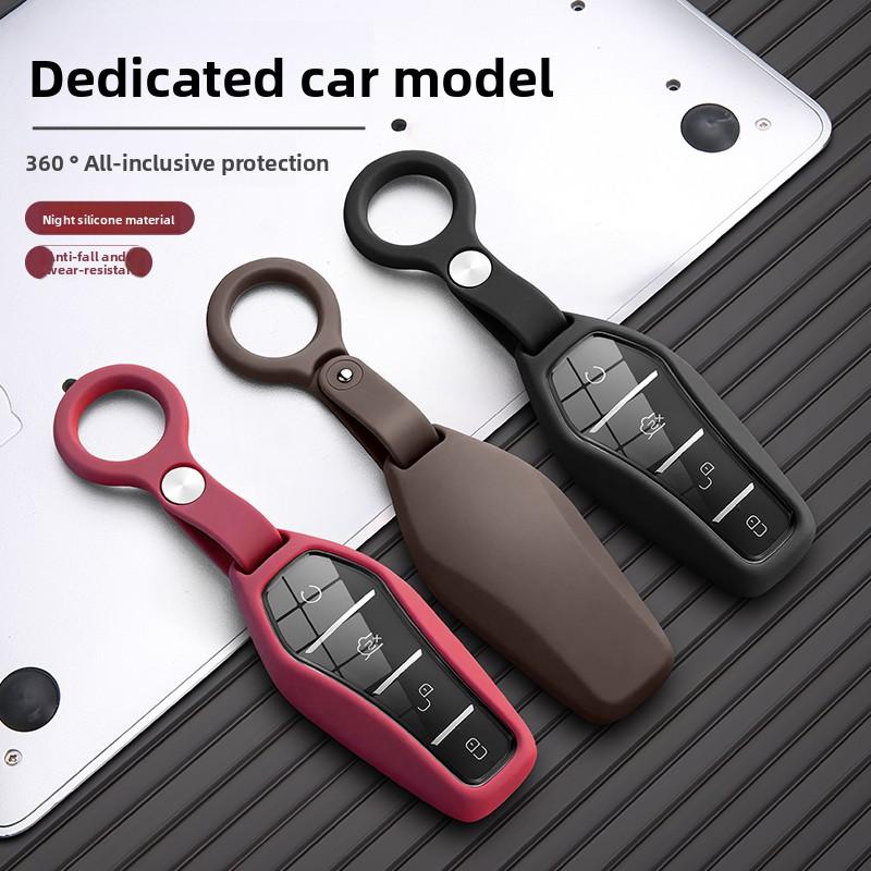 For Compatible With Byd New Key Covers: Han Ev, Dolphin, Song Plus Dmi, Seagull, Yuan Up, Qin Pro, Seal 06, Escort 7, Tang L