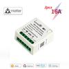 Work with Matter 16A WiFi mini Smart Switch Pass-through Disconnect Dual Control Outletorks Remote Control Timer HomeKit Alexa