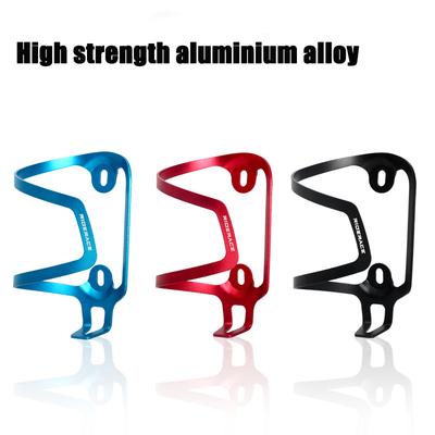 Alloy Bicycle Bottle Cages  Road Bicycle Water Bottle Holder Colorful Lightweight Cycling Bottle Bracket Bicycle AccessoryColor