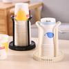 Simple Paper Cup Holder Household Disposable Cup Storage Rack Multifunctional Desktop Coffee and Milk Tea Cup Shelf Cup Picker
