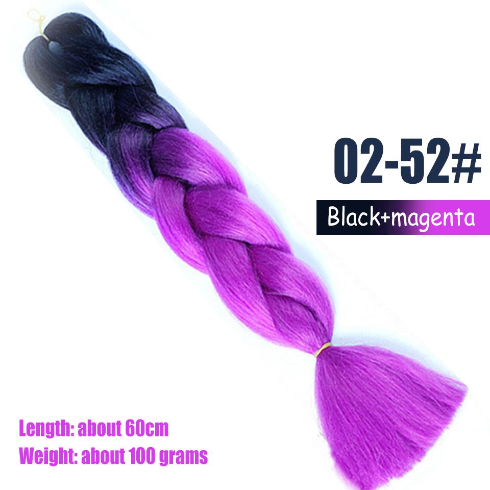 WTB Big Braid Synthetic Wigs Women Chemical Fiber High Temperature Silk Hand-woven Shiny Big Braid Hair Dirty Braid Wig Braided Hair