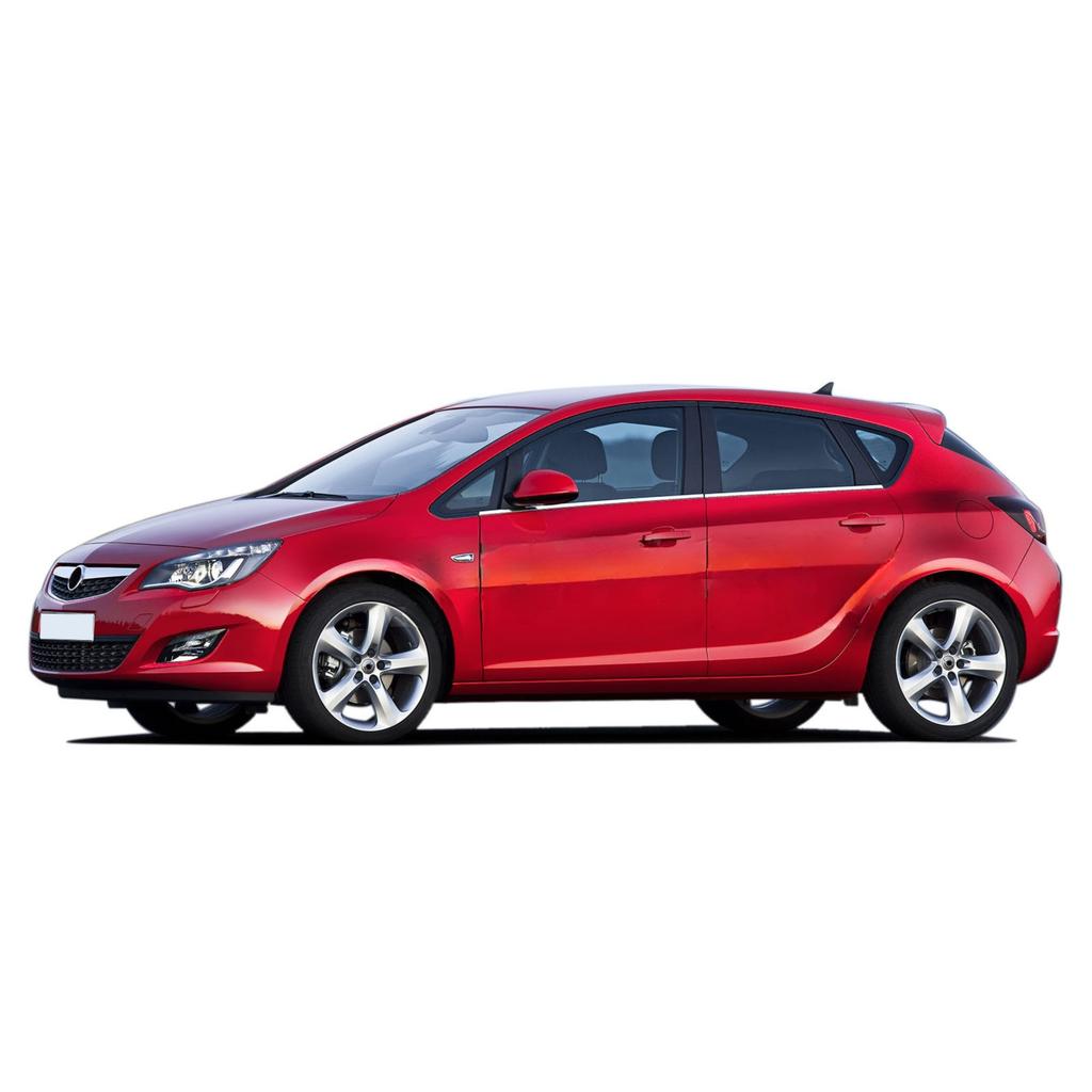 Stainless Steel Side Window Trims For Opel Astra J Hb From 2010 To 2019