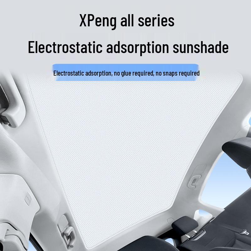 XPeng G3I/G6/G9/P5/P7i/P7+ Electrostatic Sunroof Shade XPeng 22 G9, Integrated