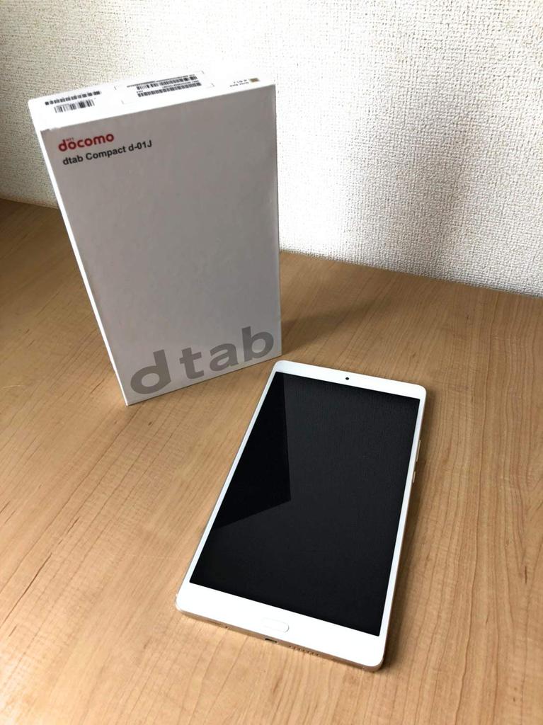HUAWEI dtab compact 16GB Gold docomo d-01J
