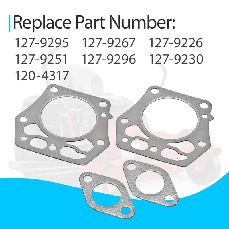 Engine Gasket Set For Lawn Equipment Models Includes Cover And Crankcase factors