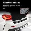 Carbon Fiber Car Trunk Rear Bumper 3D Sticker Guard Plate Protector For Mercedes-Benz AMG C500 C200 C300 A B C E GLA CLA GLK GL ML GLE W204 W205 W211