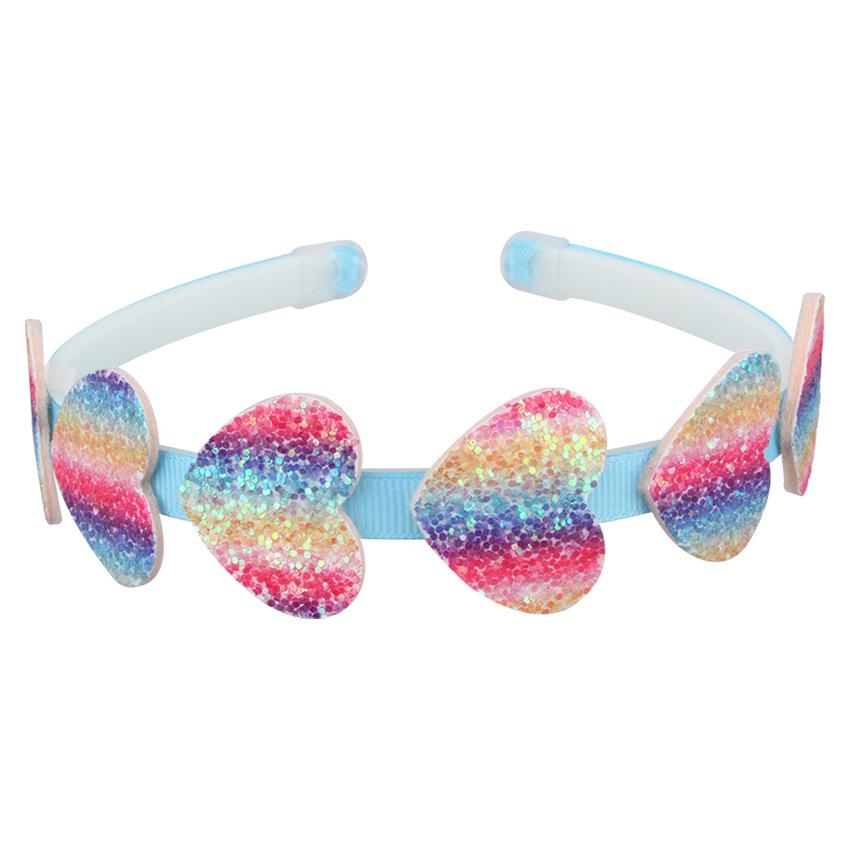 2025 Spring New Baby Headband, Gradient Sequin Star Cute Hair Accessory, Hair-Friendly Non-Slip Hoop, Perfect for Little Girls