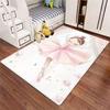 Ballet Girl and City Carpet Kitchen Floor Mat Anti Slip Bathroom Mat Carpet Living Room Entrance Camping Outdoor Scene Carpet