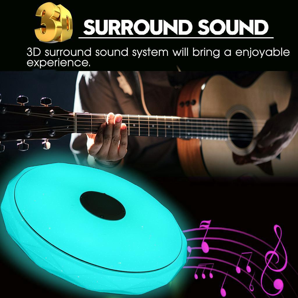 Modern RGB LED Ceiling Lights Home Lighting Bluetooth Music Light APP Remote Control Bedroom Lamps Smart Ceiling Lamp