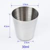 Şık Paslanmaz Çelik 3070180320ml Bardak Bar & Kahve Dükkanı İçecekleri İçin