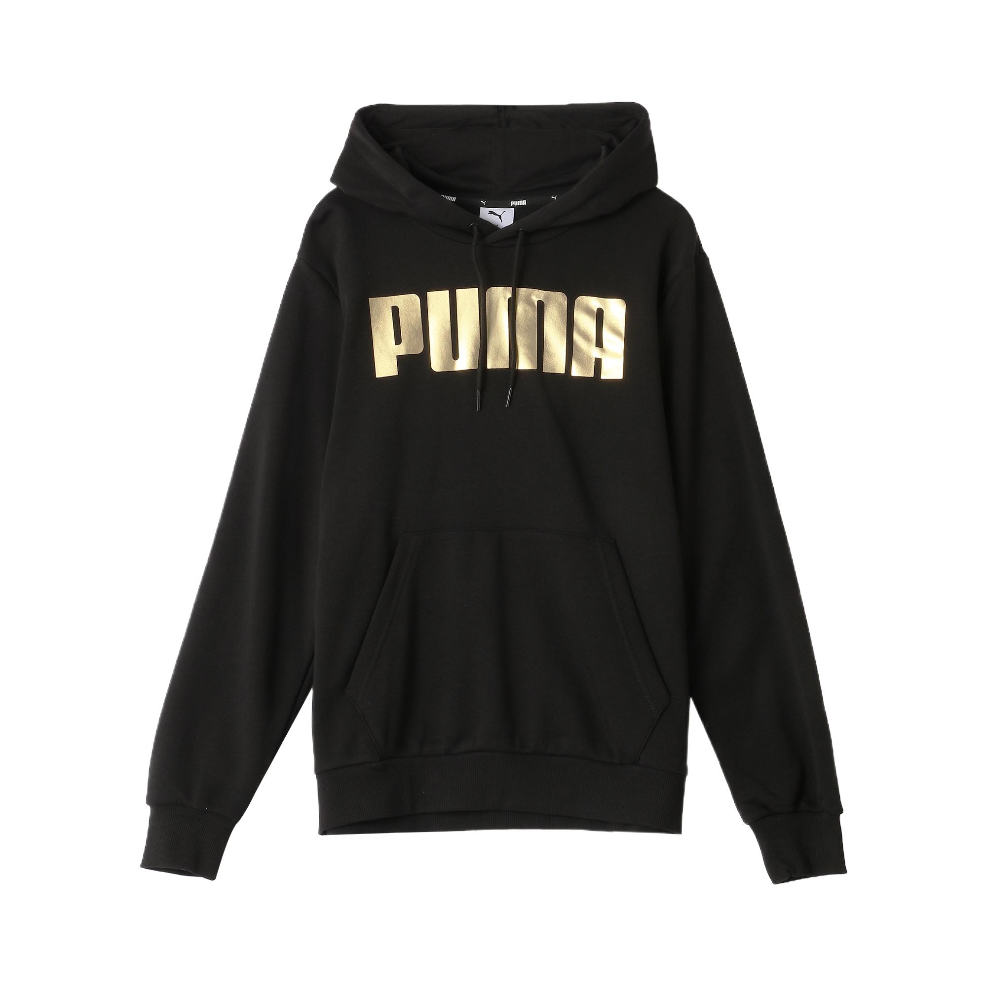 

Puma Essbig Ess Hoody Tr Classic Long Sleeve Hoodie Men hoodies Black Gold 67114951 XL