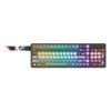 Langtu GK102 Wireless Bluetooth Wired Mechanical Keyboard - Transparent Customizable Design for Girls, Office, and e-Sports Gaming.