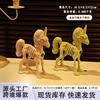 Halloween Skeleton Unicorn Figurine Decor Party Table Ghost House Display PE Craft Ornament
