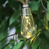 Wasserdichte Outdoor Solar Hanfseil Lichterketten - Kupferdraht Weihnachts- & Campingplatz Dekoration