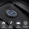 [Metal Shell] 12V USB Outlet Dual QC 3.0: Qidoe Aluminum Socket 12 Volt Motorcycle USB Outlet with LED Voltmeter Button Switch Waterproof 12 V Car
