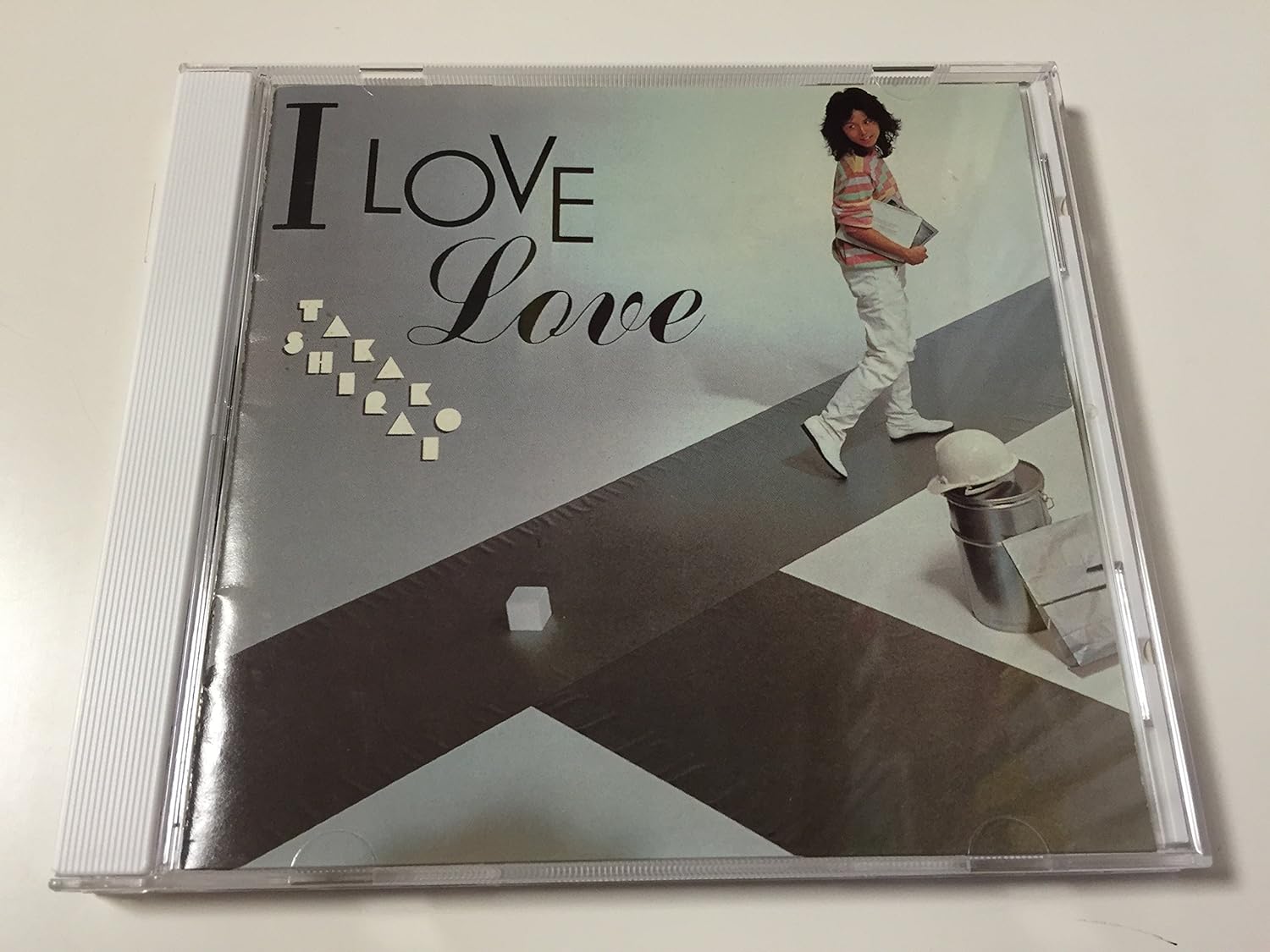 

CD TAKAKO SHIRAI - I LOVE Love 32DH307 Japan Japanese Pop/Rock Used