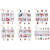 Xmas Nail Art Decoration Santa Hats Snowflake Nail Art Rhinestones Supplies Gift