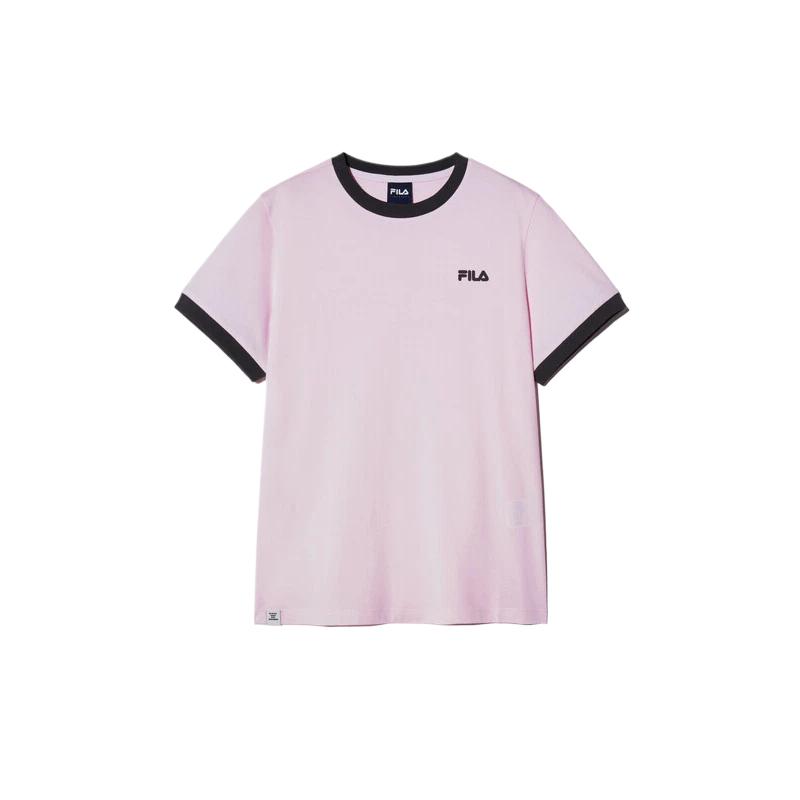 Fila Comfortable Fashionable Soft Short Sleeve Regular T-Shirt Women Tops Pink FS2RSH2151FLPK