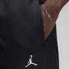 Jordan Essentials Logo Embroidered Drawstring Mid-Waist Slim-Fit Knit Joggers Men Bottoms Black FB7325-010