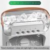 Household Portable Cooling Air Cooler3-in-1Multifunctional Mini Fan Humidifier LED Night Light Personal Air Conditioner for Dorm