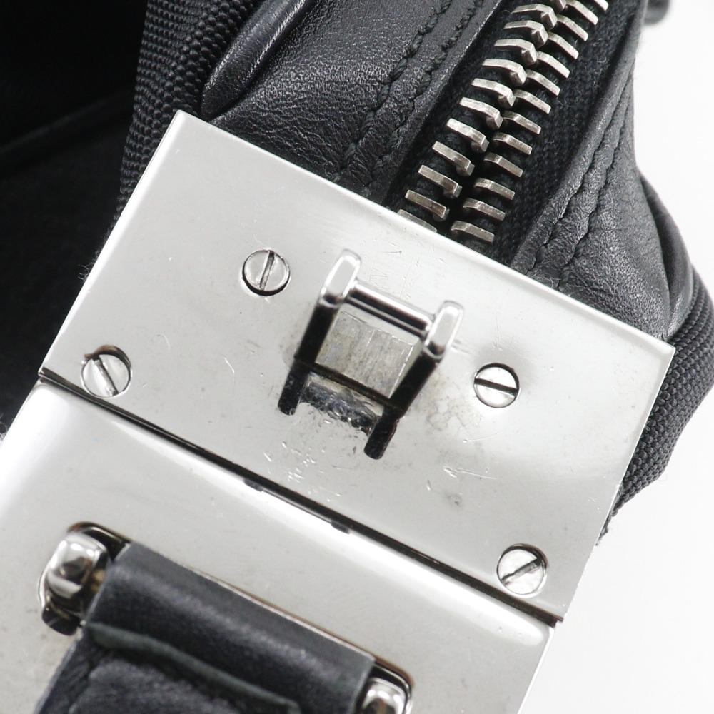 GUCCI Shoulder Bag 001.3341.3444 black Nylon canvas Women Used